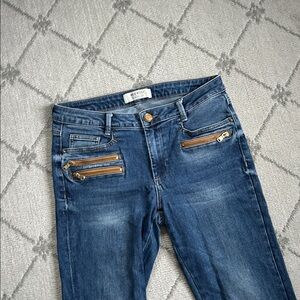MOS MOSH Berlin Zip Freedom Blue Denim Jeans